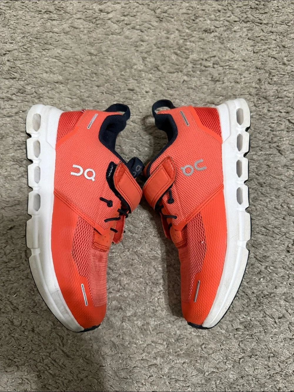 Kids on cloud shoes